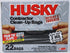 Husky Heavy Duty Contractor Clean-Up Bag, Poly, 42 Gallon, 4 ft L x 2 ft 9 in W x 2 mil T, Black