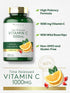 Carlyle Vitamin C 1000mg, Timed Release, 120 Vegetarian Caplets with Rose Hips, Non-GMO & Gluten Free Supplement