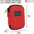 Thrive Travel Essentials Mini First Aid Kit - 66 FSA HSA Approved Products includes Multi-Sized Bandage, Wipes, Safety Pins, and More (Shell)