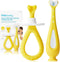Frida Baby Grow-with-Me Baby Toothbrush Training Set, Infant to Toddler Toothbrush for Sensitive Gums