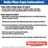 Yerba Prima Daily Fiber Caps Formula, 400 Capsules, Dietary Supplement with Psyllium Seed Husks