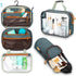 Toiletry Bag Kit Set: Hanging Travel Bag + 311 TSA Cosmetic Liquid Bag + Ultralight Organizer Pouch (Green)