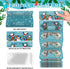 Lyforpyton 10 Christmas Money Holder with Slots, Christmas Party Santa Cash Card Supplies, Surprise Money EnvelopesBlue