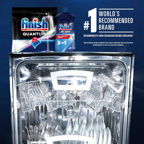 Finish Quantum Powerball, Dishwasher Pods, Advanced Clean & Shine, 22ct Dishwasher Tablets