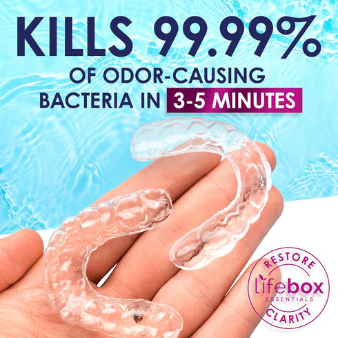 Retainer Cleaner Tablets - Denture Cleaning Tablets for Aligners, Retainers, and Night Guards (36 Tablets)