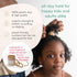 Plastic-Free Flat Hair Ties - Organic Cotton Hair Ties Made from Plants for Women, Men, & Kids, 5ct