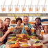 Yaomiao 300 12 oz Set Pcs Thanksgiving Day Plastic Cups with Lids and Straw Fall Plastic Party Cups Thanksgiving