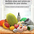 Markeny Packing (50PCS Red-14x7cm) Fruit Protection Mesh Bags Transport Vegetable Fruit Fragile Items Dedicated Fruit