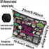 WZMPA New Orleans Travel Cosmetic Bag, Souvenir Zipper Pouch for New Orleans City Merchandise