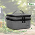 LUXJA Essential Oil Carrying Case - Holds 30 Bottles (5ml-30ml), Double-Layer Organizer, Gray