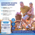 Advanced Sciatic Nerve Support Relief: Alpha Lipoic Acid Vitamin, 120 Capsules, Made in USA