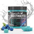 120 Chewable Electrolyte Gummies No Sugar, 6 Electrolytes for Runners, Refreshing Blue Raspberry, 1 Pack