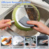 Penhderm 316L (8CM*10CM) Stainless Steel Cast Iron Scrubber Cleaner,Chain Mail Scrubber with Silicone Insert,for Cast