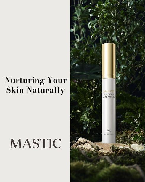 Mastic 6-Hours Ampoule Serum Stick, Derma Roller Type, 0.5 fl oz, for Even Skin Tone & Elasticity