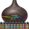 InnoGear Aromatherapy Diffuser & 10 Essential Oils Set, 400ml Ultrasonic Diffuser with 4 Timers, 7 Colors Light