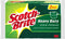 Scotch-Brite Heavy Duty Scrub Sponges, 12 Count - Stands Up to Stuck on Grime for Tough Cleaning