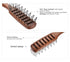 PERFEHAIR Vented Hair Brush for Blow Drying, Men's Volumizing Hairbrush for Short, Curly, or Straight Hair