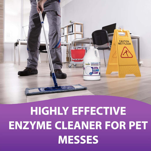 Supplies,1-Gallon. Sheiner's Multipurpose Cleaner Concentrate, No-Rinse Floor Cleaner for Mopping & Floor Degreaser