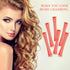 WILLBOND 36 Pieces Cold Wave Rod Hair Perm Rods with Steel Rat Tail Comb for Hairdressing
