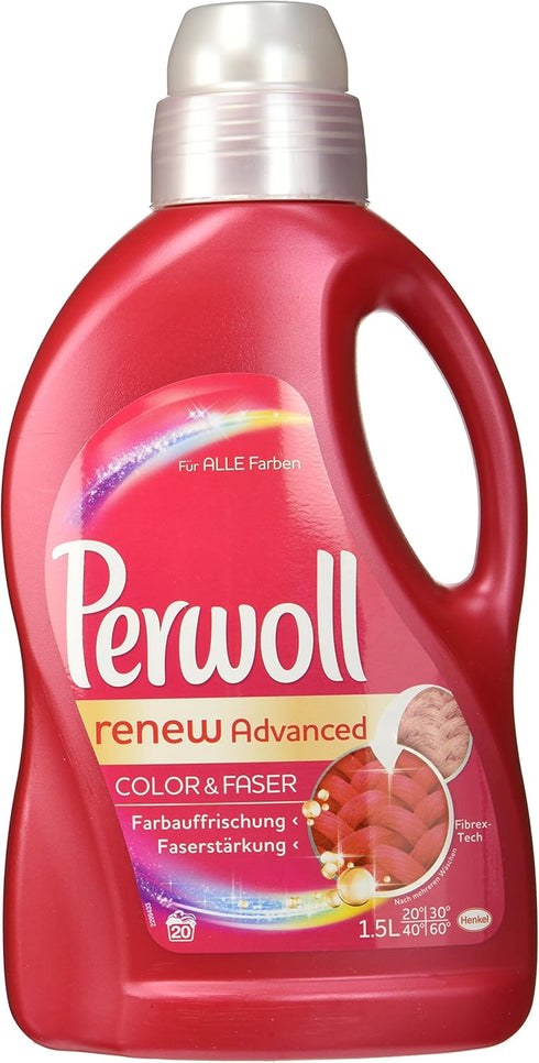 Perwoll Color Liquid Detergent - Renew Advanced - 1500 ml 20 Loads