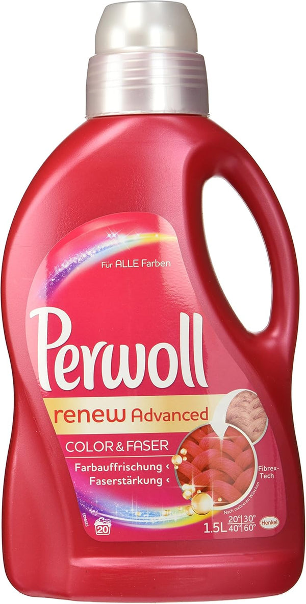 Perwoll Color Liquid Detergent - Renew Advanced - 1500 ml 20 Loads