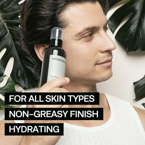 HommeFace Men’s Daily Face Moisturizer, 5.07 fl. oz. - Hydrating & Nourishing Facial Lotion with Collagen, Witch Hazel