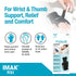 IMAK RSI WrisTimer PM - Wrist Brace for Men & Women - Nighttime Support Stabilizer & Immobilizer for Carpal Tunnel