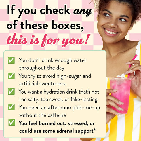 PacketsCoconut Packets, Immune 18 Legendairy Milk Shes Thirsty Strawberry Lemonade, No Sugar Added Electrolytes Powder