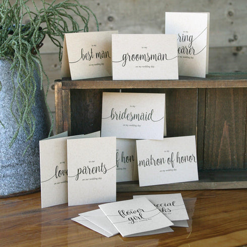 Set 30 Count Rustic Thank You Card with Envelopes