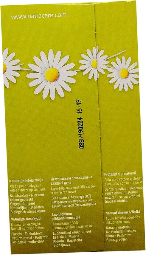 Natracare Normal Panty Liners - Eco-Friendly Protection