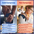 Ice Packs for Injuries, 4 Pack Reusable Hot and Cold Gel Packs with 2 Adjustable Flexible Wraps for Pain Relief