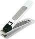 Kai Nail Clippers Type 001S White Stainless Steel Fingernail Toenail Clipper with File & Catcher, Made in Japan