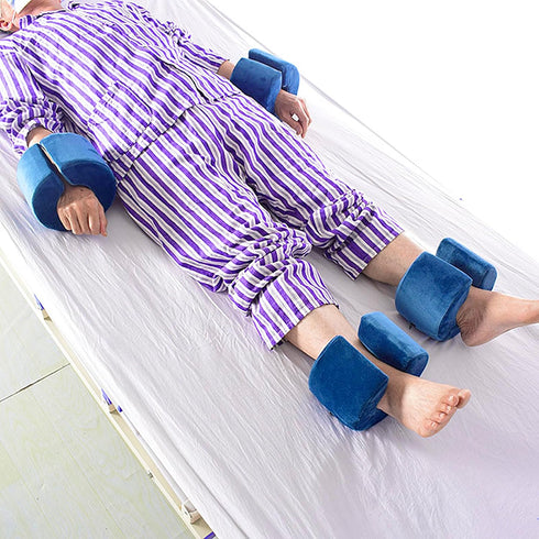 TINAYAUE Adult Anti Pressure Ring Foot Elevation Pillows Ankle Heel Protection Cushion Wedge Support Bedridden Patient