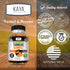 Kaya Naturals Turmeric Gummies 30 Count | Pure Nature Curcumin with Ginger & Black Pepper Extract | Joint Support