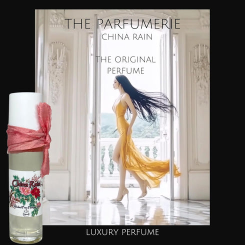 The Parfumerie 10 ml China Rain Original Perfume Oil | Alcohol Free | - Roll on Bottle