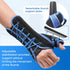 Velpeau Carpal Tunnel Wrist Brace, Thumb Stabilizer Night Support, Pain Relief for Tendonitis, Left Hand, L