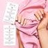 Manicure Aftercare Instruction Cards, 50pk Business Card Size Handout for Nail Care after Manicure or Pedicure