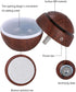 Ultrasonic Aroma Diffuser - Aroma Diffuser Dark Wood for Essential Oil - Aromatherapy Diffusers - Home, Office, Yoga
