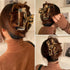 Large Hair Claw Clips Big Cutout Tortoise Shell Celluloid Hair Jaw Clips for Women Ladies