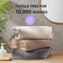 3 Pack Microfiber Hair Towel Wrap for Curly Hair, Super Absorbent Hair Drying Turban for Women & Kids (Grey, Camel,