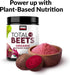 FORCE FACTOR Total Beets Organic Beetroot Powder - Superfood Supplement, USDA Organic, Vegan, Unflavored, 180 Servings