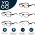 Yogo Vision Reading Glasses 5 Pairs Quality Designed Spring Hinge Fashion Readers for Women