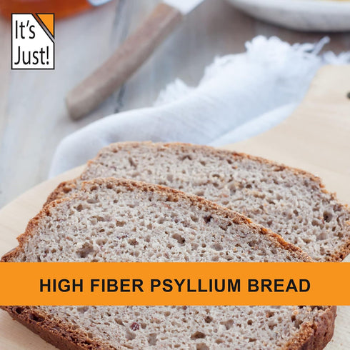 It's Just! Psyllium Husk Powder, Easy Mixing Dietary Fiber for Digestive System Cleanse, 24oz (Pack of 1)