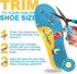 Fun Kids Orthotic Shoe Insoles, Pair for Children’s Heel Pain, Flat Feet, Growing Pains, Toddler 5-7, Yellow