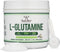 L Glutamine Powder 1.1lbs - 100 Servings of Unflavored L-Glutamine, Third Party Tested, Keto & Vegan Friendly by Double