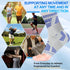 LISEPWU Copper Ankle Brace with Adjustable Compression Bandage, Ankle Support Compression Sleeve for Men & Women