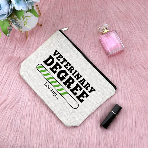 Veterinarian Graduation Gifts, Vet Tech Makeup Bag, Best Gift for Women, Travel Pouch for Vet Students