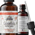 Organic Licorice Tincture, 2 oz, Herbal Supplement, Non-GMO, Cold-Pressed Vegetable Glycerin, 670 mg
