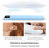 RUIYUE Under Pillow Bone Conduction Speaker for Sleeping, Bluetooth Sleep Headphones with White Noise & Timer, Private
