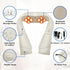 Joyset Tissue,3D Shiatsu Neck and Back Massager with Heat, Shoulder Massager for Pain Relief Deep Kneading Massage